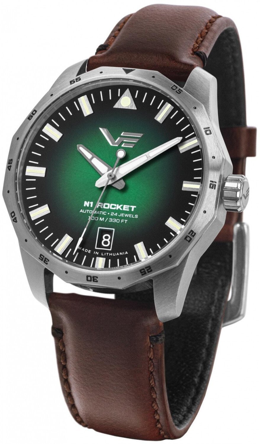 Zegarek męski Vostok Europe NH35A-125A749 brązowy