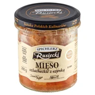 Pasztet i przetwory mięsne - Spichlerz Rusiecki MIĘSO SZLACHECKIE Z SZYNKĄ 300G zakupy dla domu i biura! 45511490 - miniaturka - grafika 1