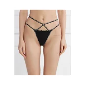 Majtki damskie - Karl Lagerfeld Figi brazylijskie mini logo strappy brief - miniaturka - grafika 1