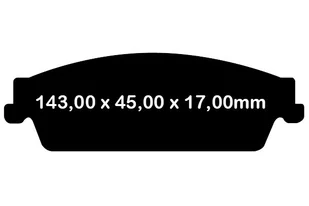 Tylne klocki GreenStuff + tarcze hamulcowe EBC seria PREMIUM Chevrolet Avalanche 2007-2013 - Tarcze hamulcowe - miniaturka - grafika 14