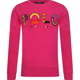POLO RALPH LAUREN Bluza | Regular Fit - Bluzy dla dziewczynek - miniaturka - grafika 1