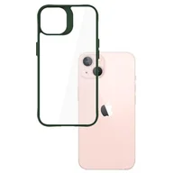 Etui i futerały do telefonów - 3MK Satin Armor Case+ iPhone 14 zielony/green - miniaturka - grafika 1