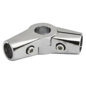 Meble modułowe i akcesoria - Złącze dwuramienne Ø32 chrom - miniaturka - grafika 1