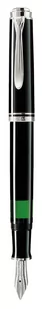 Pelikan Souverän pióro wieczne EF M405 black tłoczek - Pióra wieczne - miniaturka - grafika 1