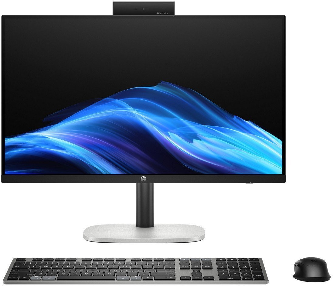 HP ProStudio 4 G1i AI PC - All-in-One Komplettlosung - Core Ultra 5 235T / 2.2 GHz - RAM 16 GB - SSD 512 GB - NVMe - Intel Graphics - 1GbE, Wi-Fi 6E, Bluetooth 5.3 - WLAN: 802.11a/b/g/n/ac/ax Wi-Fi 6E, Bluetooth 5.3 - Win 11 Pro - Monitor: LED 60 BY6V8ET