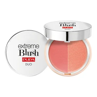 Pupa Milano Milano Extreme Blush Duo 130 Matt Salmon Radiant Peach 4.0 g - Róże do policzków - miniaturka - grafika 1
