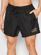 Kąpielówki męskie - Emporio Armani EA7 Szorty kąpielowe 902000 CC721 00120 Czarny Regular Fit L, M, S, XS - miniaturka - grafika 1