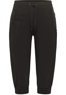 Venice Beach Damskie spodnie Maggy Capri, czarne, XL 14440 - Spodnie damskie - miniaturka - grafika 1