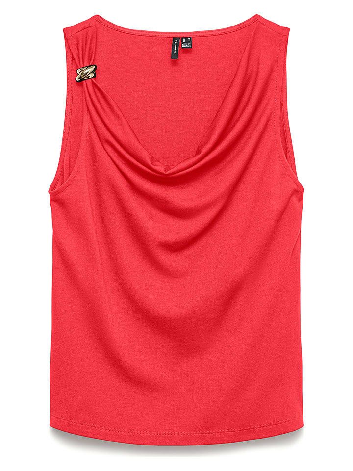 Vero Moda Bluzka w kolorze czerwonym