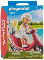 Klocki - Playmobil Plażowiczka na skuterze 9084 - miniaturka - grafika 1