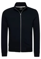 Bluzy męskie - Superdry Vintage Logo Emb Zip Track Bluza męska, Eclipse Navy, 3XL - miniaturka - grafika 1