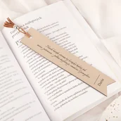 Zakładki indeksujące - Skórzana ZAKŁADKA Do Książki Dla Kucharza Personalizowana - miniaturka - grafika 1