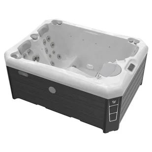 Wellis Manhattan CityLife Deluxe jakuzzi Sterling silver - Baseny ogrodowe - miniaturka - grafika 1