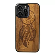 Etui i futerały do telefonów - Drewniane Etui Bewood iPhone 14 Pro Max ŁAPACZ SNÓW IMBUIA - miniaturka - grafika 1