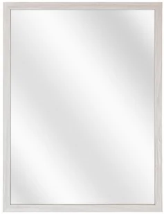 Drewniane lustro minimalistyczne biały dąb F7-R70 - Lustra Drewniane lustro minimalistyczne biały dąb F7-R70 - Lustra - miniaturka - grafika 1