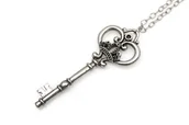 Wisiorki - Naszyjnik Damski Magiczny Klucz - miniaturka - grafika 1