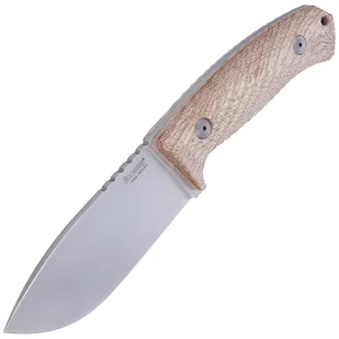 Nóż LionSteel M3 Natural Canvas Micarta, Satin Niolox by Michele Pensato (M3 CVN) - Noże - miniaturka - grafika 7