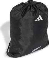Plecaki szkolne i tornistry - Worek plecak na buty i odzież adidas All Blacks JI9326 - miniaturka - grafika 1