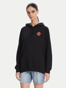 Volcom Bluza Truly Stoked B4112501 Czarny Oversize - Bluzy damskie - miniaturka - grafika 1