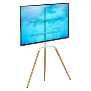 Ergosolid Tritonix Extra B  podłogowy stojak do telewizorów 32 -65  z półką Industrial Tripod TV drewno + stal TRITONIX-EXTRA-B - Uchwyty do telewizora - miniaturka - grafika 2