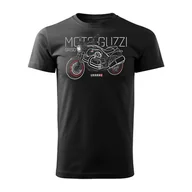Koszulki męskie - Koszulka męska TOPSLANG Moto Guzzi Griso, czarna, rozmiar L - miniaturka - grafika 1