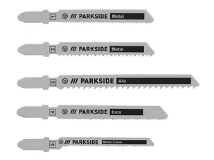 PARKSIDE® Zestaw brzeszczotów do wyrzynarki "PSTZ 3 A1", 5 elementów (Metal) - Wyrzynarki - miniaturka - grafika 1