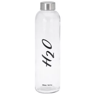 EH Excellent Houseware Butelka szklana na WODĘ SOK z zakrętką 0,5L 500 ml 123001 - Shakery i bidony sportowe - miniaturka - grafika 1