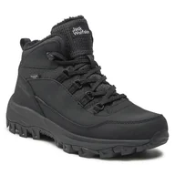Buty trekkingowe męskie - Trekkingi Jack Wolfskin Everquest Texapore Mid M 4053611 Czarny - miniaturka - grafika 1