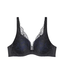 Triumph Biustonosz usztywniany na fiszbinie  Body Make-Up Illusion Lace WP-75D - Biustonosze - miniaturka - grafika 1