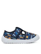 Buty dla chłopców - Sprandi Kapcie CEO-CM240429-11 Granatowy - miniaturka - grafika 1