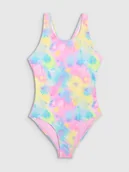 Stroje kąpielowe - 4F Kostium kąpielowy jednoczęściowy dziewczęcy - multikolor 158/164 (12-14 lat) - miniaturka - grafika 1