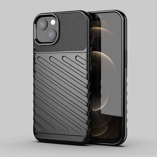 Thunder Case elastyczne pancerne etui pokrowiec iPhone 13 mini czarny - Etui i futerały do telefonów - miniaturka - grafika 11