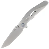 Noże - Nóż składany RikeKnife Shadow Tanto Gray Titanium, Satin M390 (RK-Shadow-T-P) - miniaturka - grafika 1