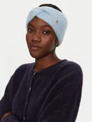 Czapki damskie - Tommy Hilfiger Opaska materiałowa Timeless AW0AW16635 Niebieski - miniaturka - grafika 1