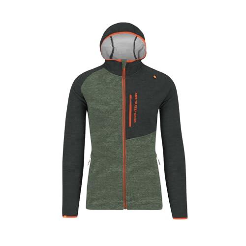 KARPOS 2531055-024 F.Z. Hoodie Długi sweter Męski Thyme/Czarny Piasek Rozmiar XXL