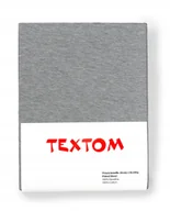 Prześcieradła - PRZEŚCIERADŁO 120x200+30cm Z GUMKĄ JERSEY 100% BAWEŁNA DUŻA ZAKŁADKA SZARE - miniaturka - grafika 1