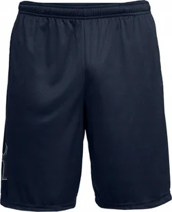 Under Armour Spodenki UA Tech Graphic Short 1306443 409 1306443 409 granatowy S - Spodnie sportowe męskie - miniaturka - grafika 1