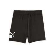 Odzież sportowa dziecięca - Dziecięce szorty ESS z logo No. 1 PUMA Black - miniaturka - grafika 1