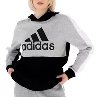 Bluzy sportowe damskie - Bluza adidas Colorblock Fleece HC5658 - multikolor - Adidas - miniaturka - grafika 1