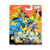 Samochody i pojazdy dla dzieci - HOT WHEELS Premium '64 Chevy Nova Delivery X-Men Marvel - miniaturka - grafika 1