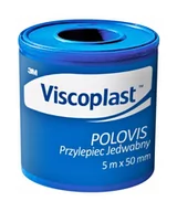 Apteczki i materiały opatrunkowe - Viscoplast Polovis przylepiec jedwabny 5m x 50mm 1 sztuka - miniaturka - grafika 1