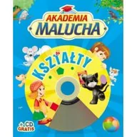Edukacja przedszkolna - Akademia malucha Kształty z płytą CD - Urszula Kozłowska - miniaturka - grafika 1