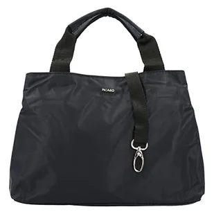 Picard Damska, męska torba z uszami Happy ze średnia, szerokość 19 cm, wysokość 10 cm, długość 28 cm, z zapięciem na magnes, na co dzień, w podróży, Midnight, 28x19x10, torebki damskie syntetyczne - Torebki damskie - miniaturka - grafika 1