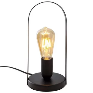 Näve Lampa stołowa Faro z metalu, czarna - Lampy stojące - miniaturka - grafika 1