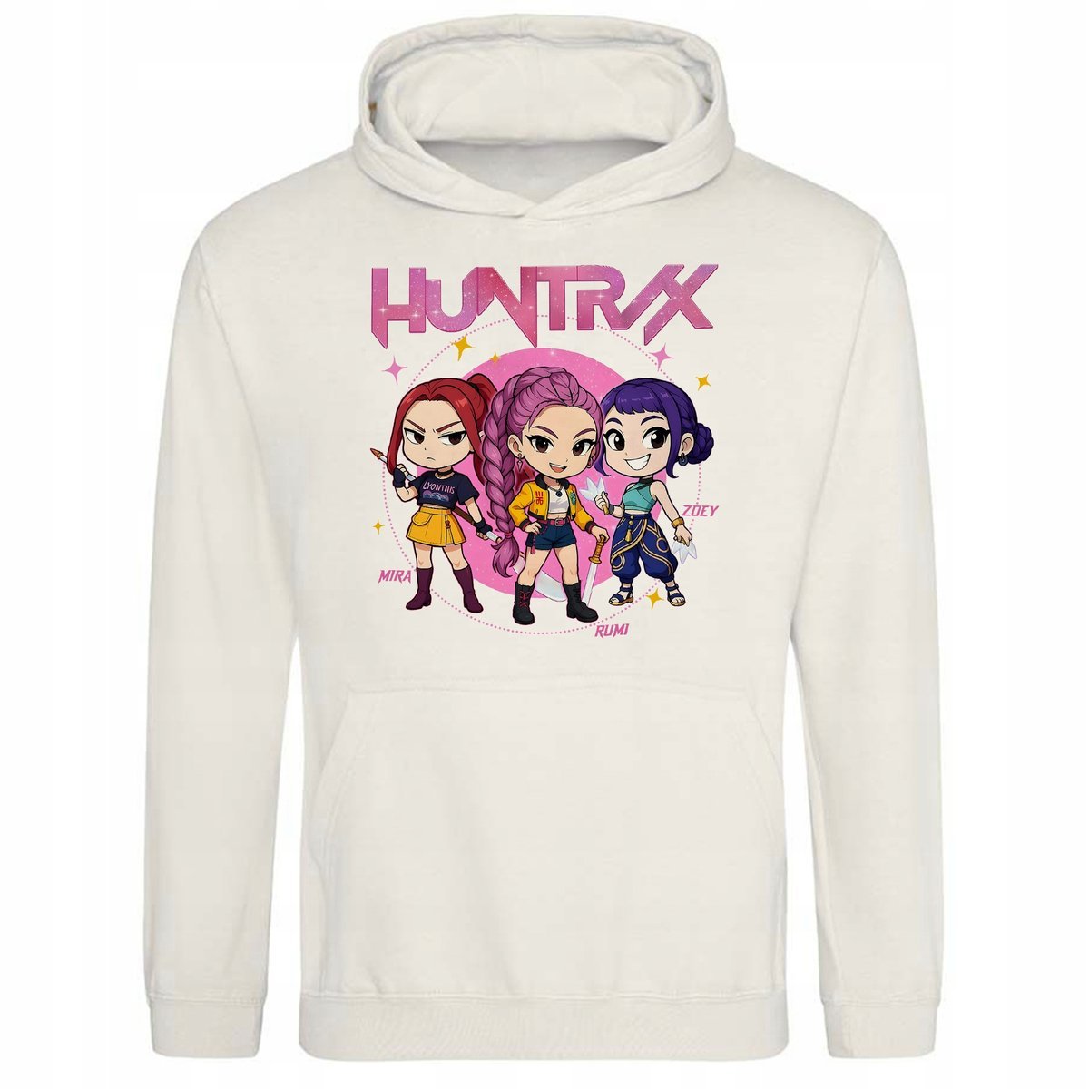 Bluza Vanilla Milkshake Z Kapturem HUNTRIX KPOP GIRLS Muzyka Bajka Wz - M