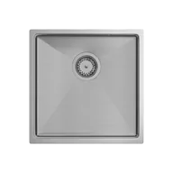 Zlewozmywaki - QUADRON Zlewozmywak PAUL stal MF4444BS_I - miniaturka - grafika 1