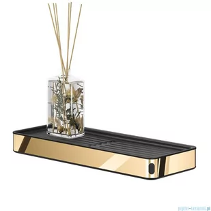 Tiger Cooper Półka łazienkowa 28cm złoty 800561 - Wieszaki łazienkowe - miniaturka - grafika 1