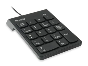 Equip 245205 klawiatura numeryczna Uniwersalne USB Czarny 245205 - Klawiatury - miniaturka - grafika 1
