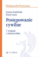 E-booki - prawo - Postępowanie cywilne z testami online - miniaturka - grafika 1
