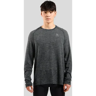 Koszulka z długim rękawem do biegania męska Odlo ESSENTIAL SEAMLESS - Koszulki sportowe męskie - miniaturka - grafika 1